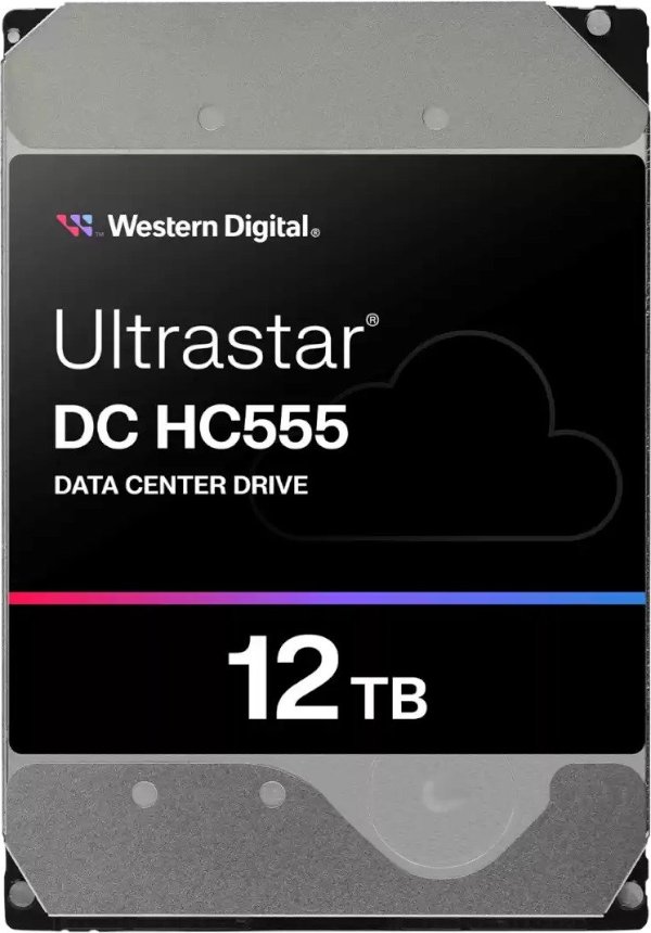 ד. פנימי WD Ultrastar DC HC555 12TB Data Center HDD 3.5 7200RPM ד. פנימי WD Ultrastar DC HC555 12TB Data Center HDD 3.5 7200RPM – תמונה 1