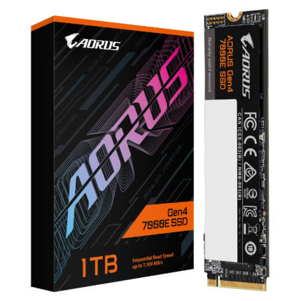 דיסק פנימי AORUS Gen4 7000E 1TB SSD NVME 2280