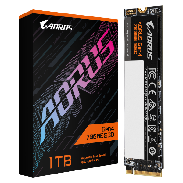 דיסק פנימי AORUS Gen4 7000E 1TB SSD NVME 2280 דיסק פנימי AORUS Gen4 7000E 1TB SSD NVME 2280 – תמונה 1
