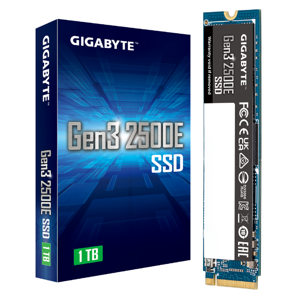 דיסק פנימי GIGABYTE Gen3 2500E SSD NVME 1TB דיסק פנימי GIGABYTE Gen3 2500E SSD NVME 1TB – תמונה 1