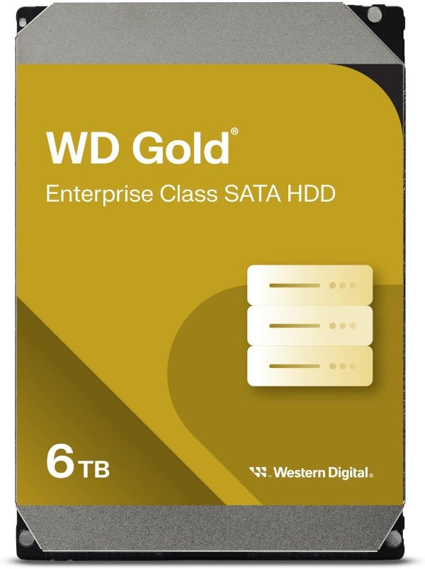 דיסק פנימי WD 6TB Gold Enterprise 7200RPM 256MB Cache Sata III דיסק פנימי WD 6TB Gold Enterprise 7200RPM 256MB Cache Sata III – תמונה 1