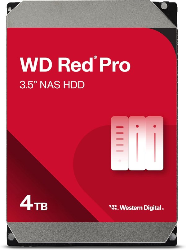 דיסק פנימי WD Red PRO NAS 4TB HDD 7200RPM 256MB Cache SATA III דיסק פנימי WD Red PRO NAS 4TB HDD 7200RPM 256MB Cache SATA III – תמונה 1