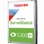 דיסק פנימי למצלמות TOSHIBA S300 AI 10TB 7200RPM 512MB