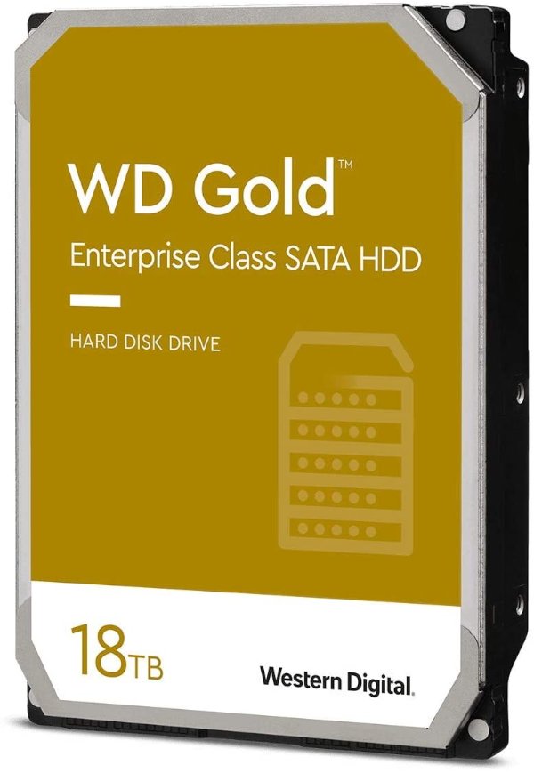 דיסק קשיח פנימי לנייח WD GOLD 18TB 512MB 7200rpm 3.5 SATA3 6GB/PS דיסק קשיח פנימי לנייח WD GOLD 18TB 512MB 7200rpm 3.5 SATA3 6GB/PS – תמונה 1