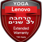 הרחבת אחריות למחשב לנובו סדרה L / Y לשלוש שנים באתר לקוח