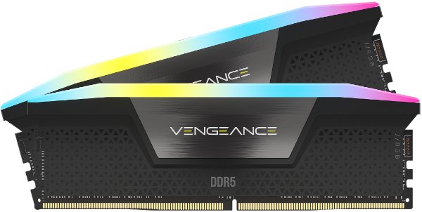 ז. לנייח CORSAIR VENGEANCE RGB 32GB 2x16GB DDR5 6000MHz C36 ז. לנייח CORSAIR VENGEANCE RGB 32GB 2x16GB DDR5 6000MHz C36 – תמונה 1