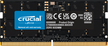 זכרון לנייד Crucial 16GB DDR5-5600 C46 SODIMM