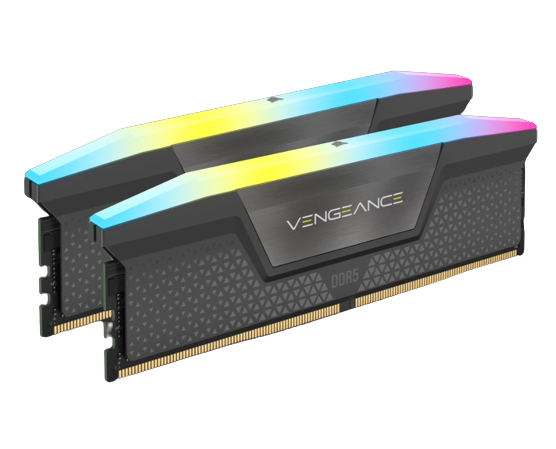 זכרון לנייח Corsair Vengeance RGB 64GB 2X32 DDR5 5600Mhz c40 EXPO זכרון לנייח Corsair Vengeance RGB 64GB 2X32 DDR5 5600Mhz c40 EXPO – תמונה 1
