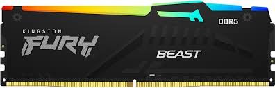 זכרון לנייח KINGSTON FURY BEAST RGB DDR5 32GB 5600MHZ CL40 XMP זכרון לנייח KINGSTON FURY BEAST RGB DDR5 32GB 5600MHZ CL40 XMP – תמונה 1