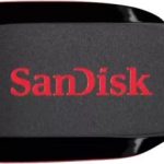 זכרון נייד SANDISK Cruzer Blade USB Flash Drive 32GB Red USB 2.0