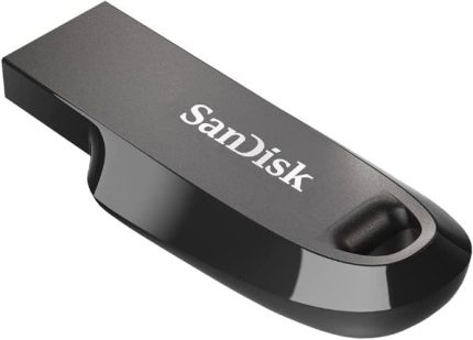 זכרון נייד SanDisk 128GB Ultra Curve USB 3.2 Gen 1 TYPE-A
