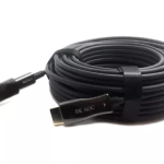 כבל סיב אופטי חד כיווני להשחלות HDMI 50M v2.1 8K FiberOptic