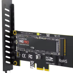 כרטיס הרחבה PCIe x1 to M.2 Adapter Support 2280 M.2