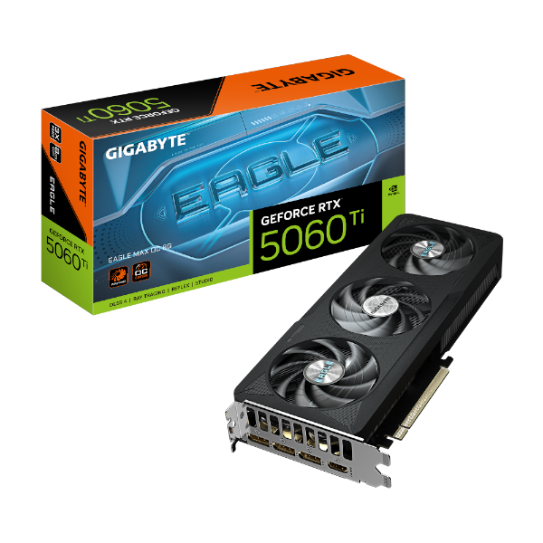 כרטיס מסך Gigabyte RTX 5060 Ti Eagle Max OC 8GB GDDR7 כרטיס מסך Gigabyte RTX 5060 Ti Eagle Max OC 8GB GDDR7 – תמונה 1