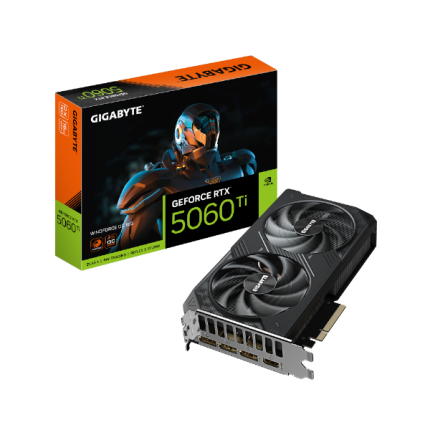 כרטיס מסך Gigabyte RTX 5060 Ti WindForce 2 OC 16GB