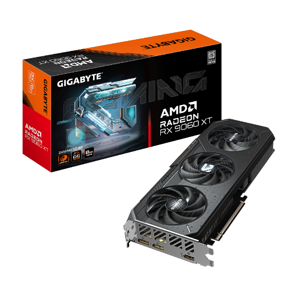 כרטיס מסך Gigabyte Radeon RX 9060 XT GAMING OC 8GB כרטיס מסך Gigabyte Radeon RX 9060 XT GAMING OC 8GB – תמונה 1