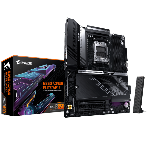 לוח אם GIGABYTE B850 AORUS ELITE WIFI7 ATX DDR5 AM5 BT 2.5GBE LAN לוח אם GIGABYTE B850 AORUS ELITE WIFI7 ATX DDR5 AM5 BT 2.5GBE LAN – תמונה 1