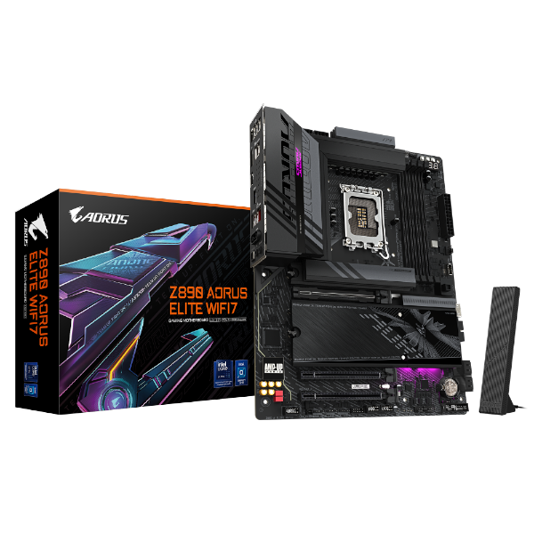 לוח דור 15 Gigabyte Z890 AORUS ELITE WIFI7 DDR5 LGA1851 לוח דור 15 Gigabyte Z890 AORUS ELITE WIFI7 DDR5 LGA1851 – תמונה 1
