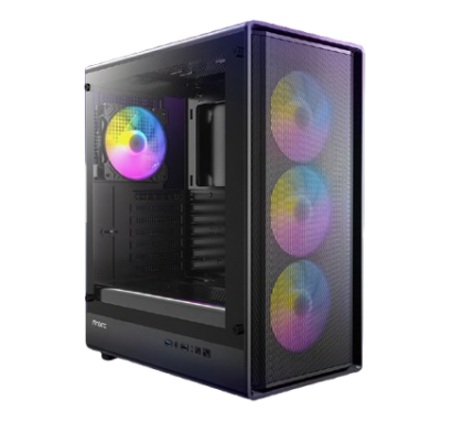 מארז Antec VX510 ARGB Mid-Tower Gaming Case ATX 4X120nn ARGB Fans