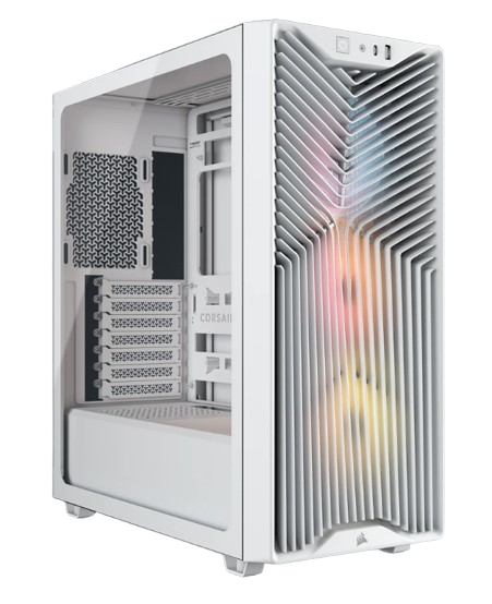מארז Corsair 3200D RS ARGB Mid Tower ATX White מארז Corsair 3200D RS ARGB Mid Tower ATX White – תמונה 1