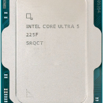 מעבד Intel Ultra 5 225F Tray No GPU Up to 4.9Ghz AI BOOST 13TOPS