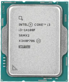 מעבד דור 14 Intel Core I3 14100F Tray no fan No GPU up to 4.7GHZ מעבד דור 14 Intel Core I3 14100F Tray no fan No GPU up to 4.7GHZ – תמונה 1