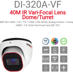 מצלמת כיפה Provision AHD DI-320A-VF 2MP Vari-Focal 40M IR