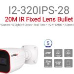מצלמת צינור Provision IP 2MP 3.6mm Fixed IP67 SD Card 20m IR