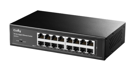 מתג לא מנוהל CUDY GS1016 16 Port Gigabit Ethernet Switch