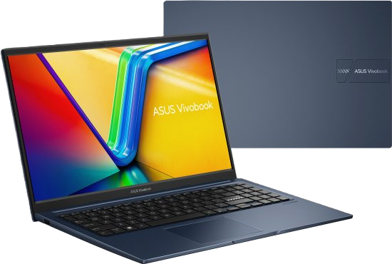 נייד ASUS VivoBook 15 Core 5 120U 16GB 512NVME 15.6 FHD DOS Blue נייד ASUS VivoBook Core 5 120U 16GB 1TB NVME 15.6 DOS TOUCH – תמונה 1