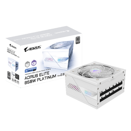 ספק כוח Gigabyte Aorus ELITE P850W 80Plus Platinum PCIE5.1 ICE