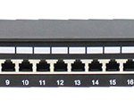 פנל 24 מחברים RJ-45 CAT 6