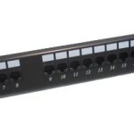 פנל 24 מחברים RJ-45 CAT 6A