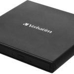 צורב DVD נייד חיצוני שחור Verbatim External Slimline