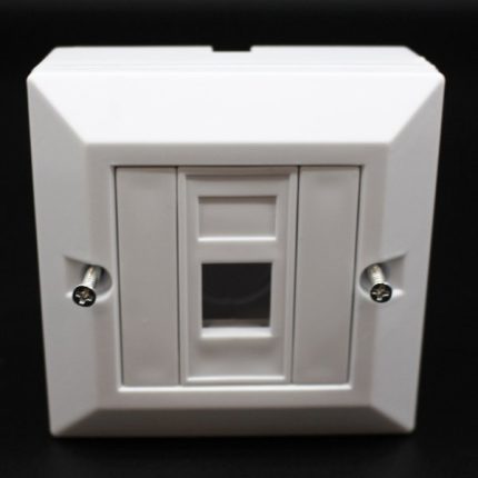 קופסאת פלסטיק RJ-45 Plastic box Cat5