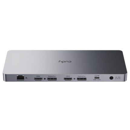 תחנת עגינה Cudy CS700 Dual 4K 10Gbs USB-C PD 100W